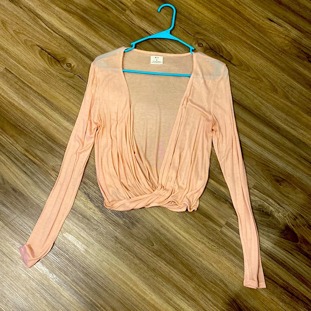 Pink blouse
